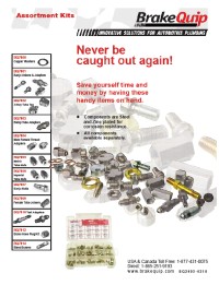 BrakeQuip Assortment Kits