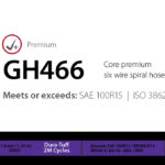 GH466 - Core premium six wire spiral hose